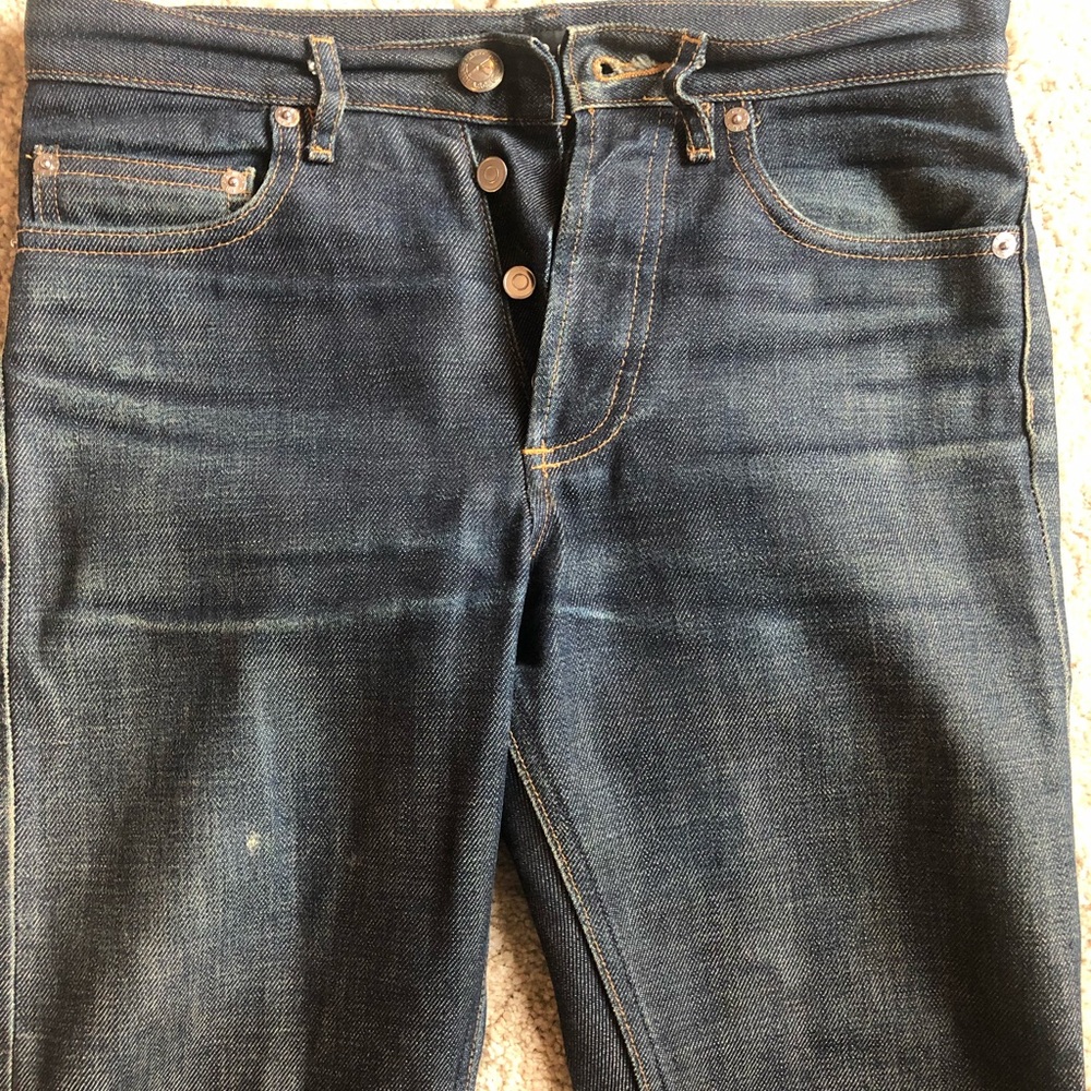 A.P.C denim indigo new standard